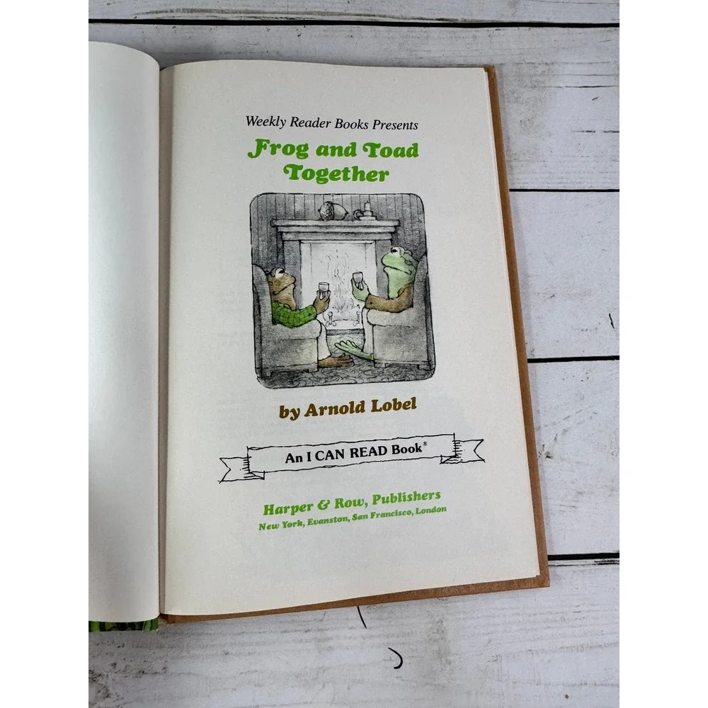 Vintage I Can Read Books Lot of 8 Hardcover Little Bear Frog and Toad Amelia